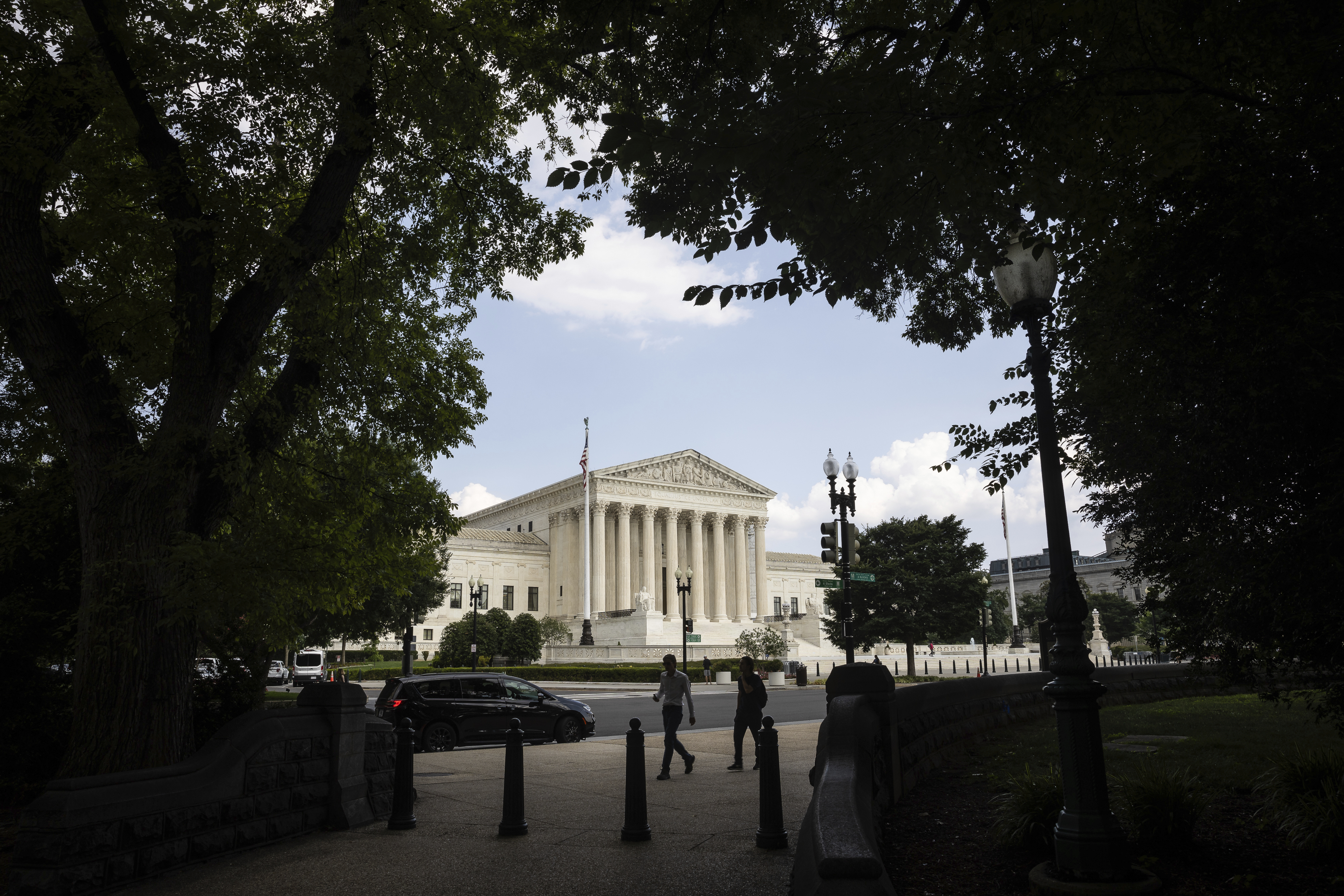 The U.S. Supreme Court in Washington, D.C., July 29, 2024. (Francis Chung/POLITICO via AP Images)