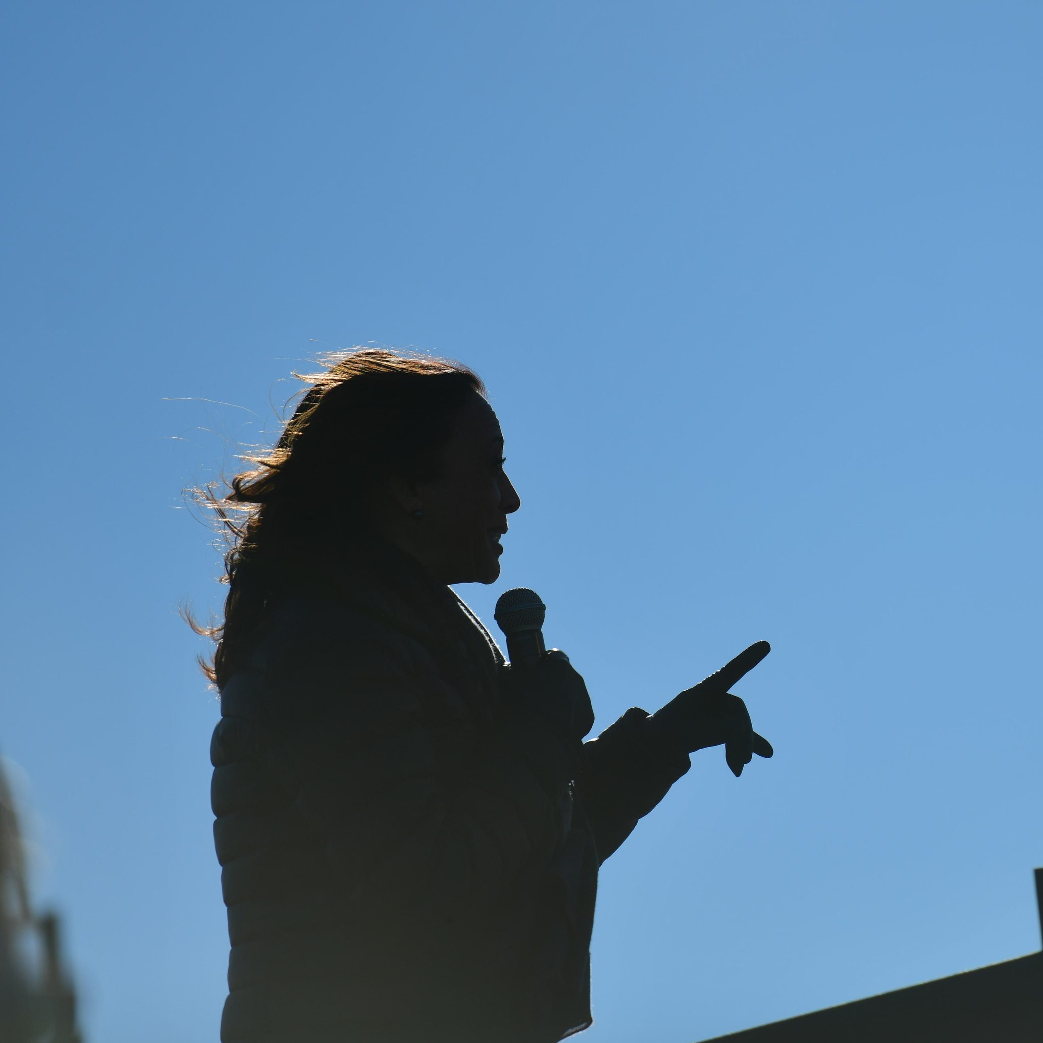 BETHLEHEM, PA - NOVEMBER 02:   Democratic vice presidential nominee Sen. Kamala Harris (D-CA) addresses supporters during a drive-in rally on the eve of the general election on November 2, 2020 in Bethlehem, Pennsylvania. Democratic presidential nominee Joe Biden, who is originally from Scranton, Pennsylvania, remains ahead of President Donald Trump by about six points, according to a recent polling average.  With the election tomorrow, Trump held four rallies across Pennsylvania over the weekend, as he vies to recapture the Keystone State's vital 20 electoral votes. In 2016, he carried Pennsylvania by only 44,292 votes out of more than 6 million cast, less than a 1 percent differential, becoming the first Republican to claim victory here since 1988. (Photo by Mark Makela/Getty Images)